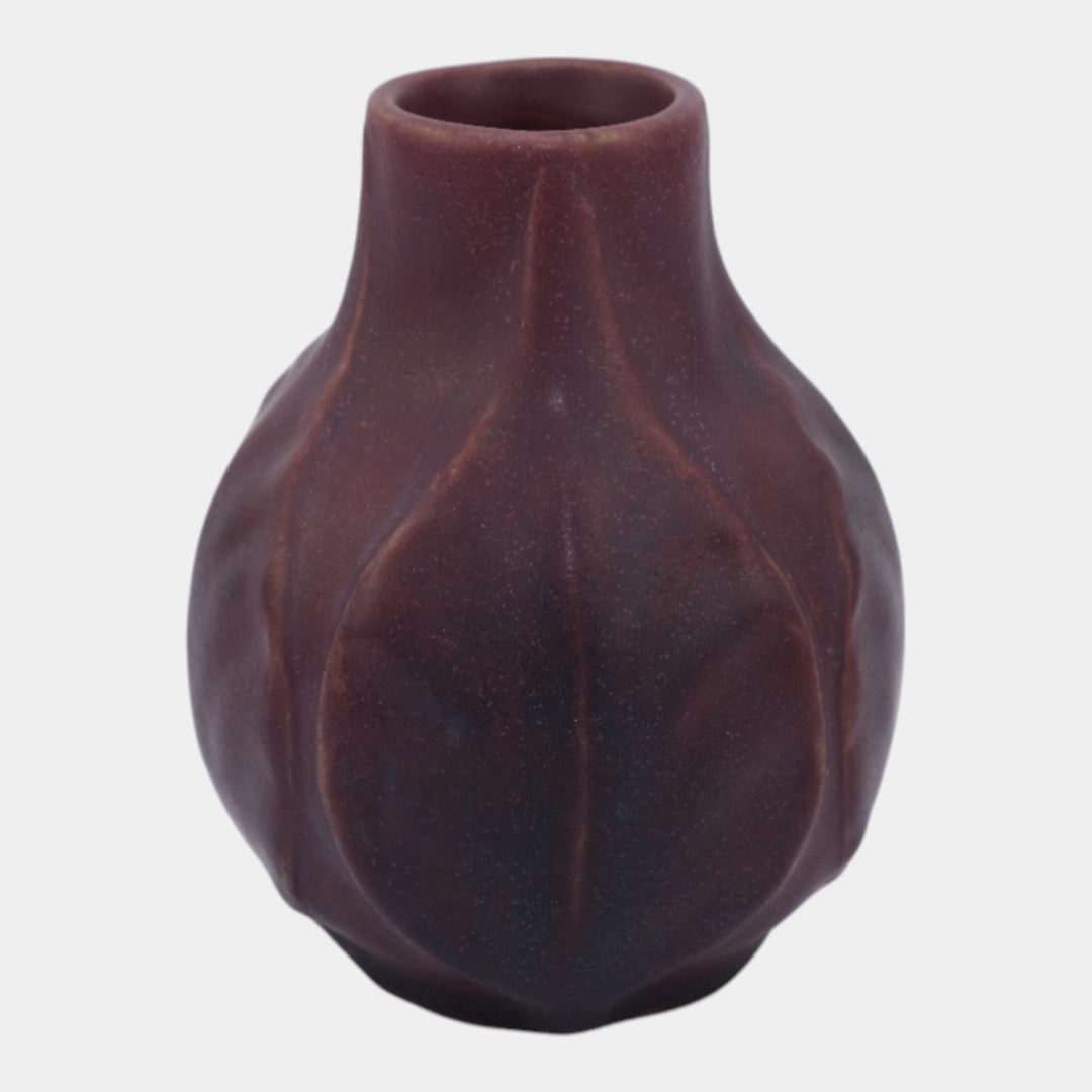 Van Briggle 1916 Vintage Arts And Crafts Pottery Purple Mulberry Ceramic Vase - Just Art Pottery