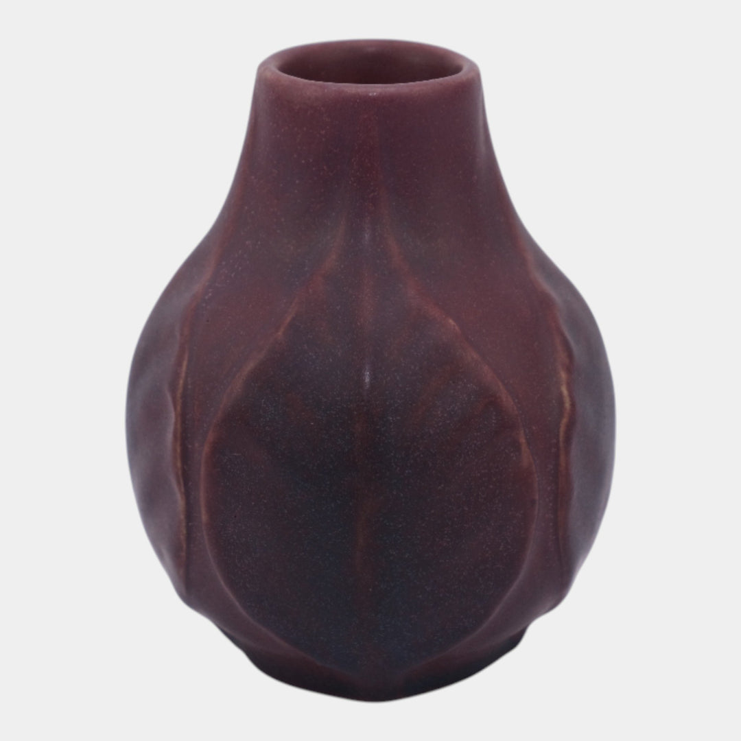 Van Briggle 1916 Vintage Arts And Crafts Pottery Purple Mulberry Ceramic Vase - Just Art Pottery