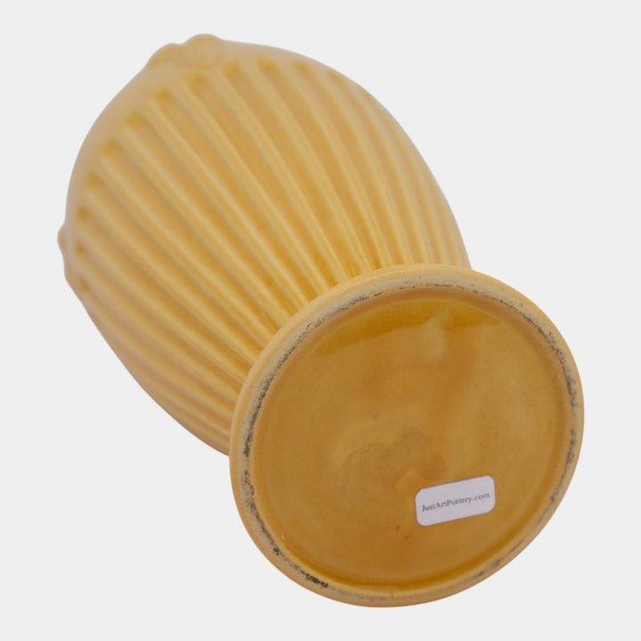 Roseville Savona Yellow 1928 Vintage Art Deco Pottery Ceramic Vase 222-12