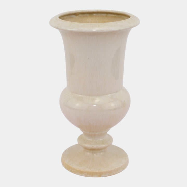 Roseville Rozane White Trial Glaze Art Deco Pottery Ceramic Vase 5-8 - Just Art Pottery