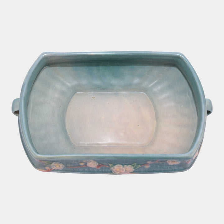 Roseville Cherry Blossom Pink 1933 Vintage Art Pottery Ceramic Bowl 240-8