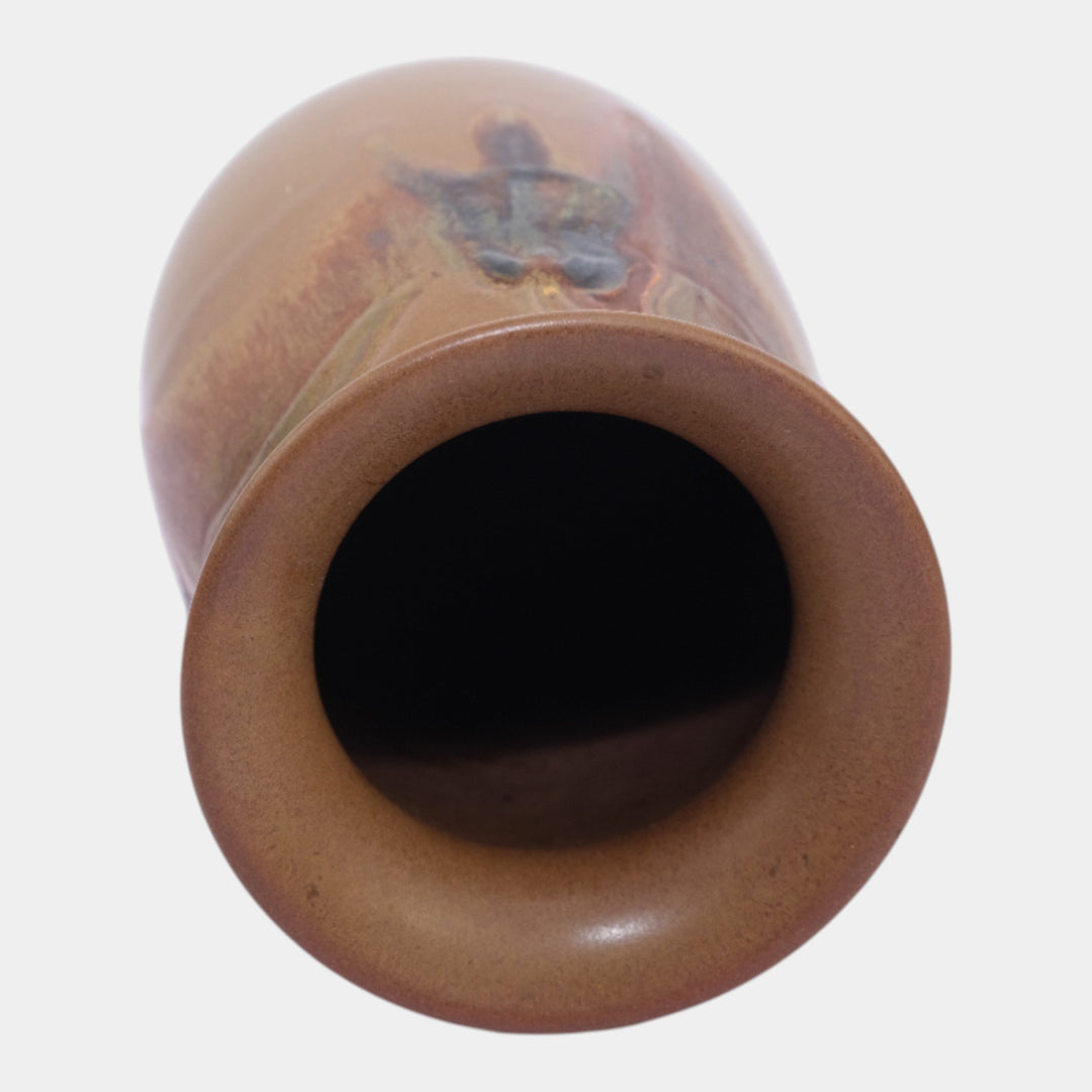 Rookwood 1915 Vintage Arts And Crafts Pottery Brown Ceramic Vase 1909 Todd