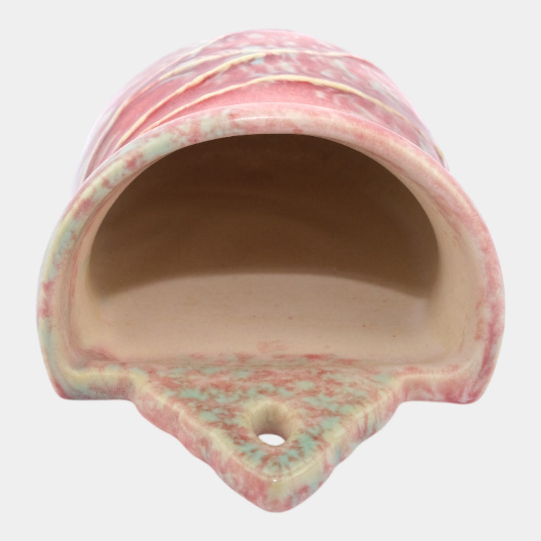 Roseville Imperial II Red 1930 Vintage Art Deco Pottery Ceramic Wall Pocket 1262