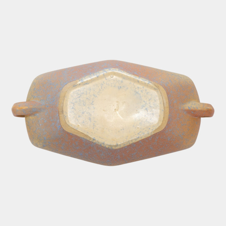 Roseville Montacello Tan 1931 Vintage Art Deco Pottery Ceramic Bowl 225-9