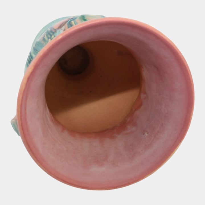 Roseville Moss Pink 1936 Vintage Art Deco Pottery Ceramic Vase 779-8