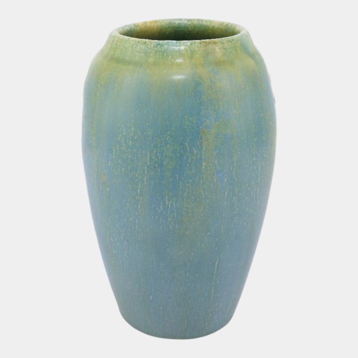 Jesse Wolf Studio 2008 Contemporary Hand Made Art Pottery Bird In The Grass Vase