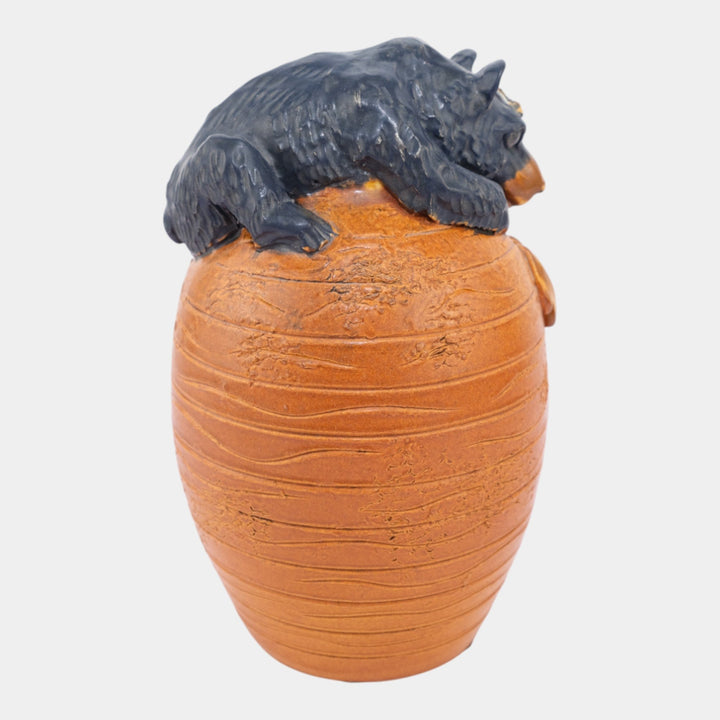 Ephraim Faience Pottery 2016 20th Anniversary Fall Collection Sticky Bear Vase