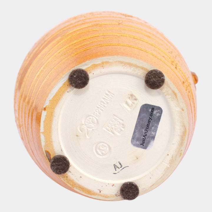 Ephraim Faience Pottery 2016 20th Anniversary Fall Collection Sticky Bear Vase