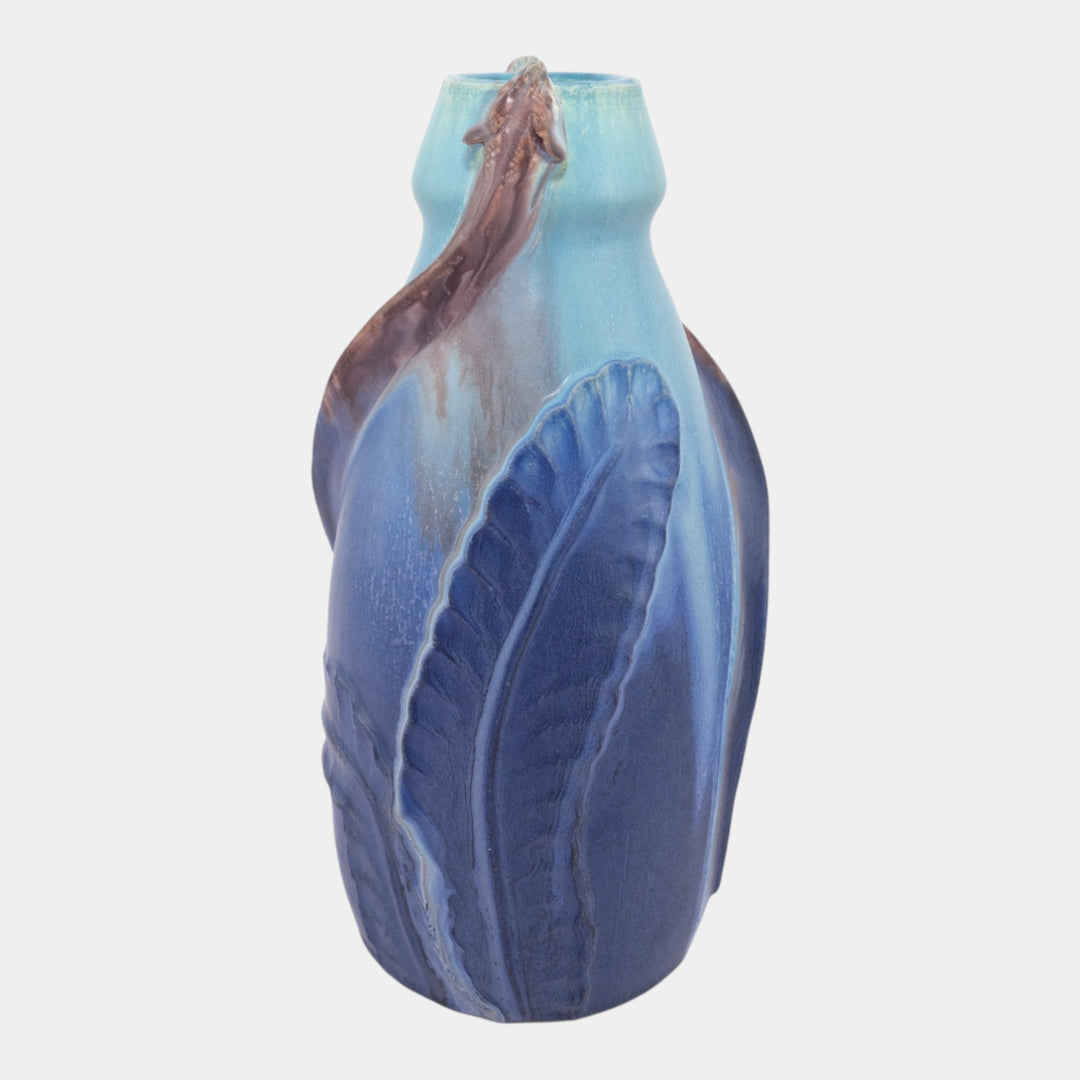 Door Pottery Studio Pottery One of Kind Product Development Double Snake Vase