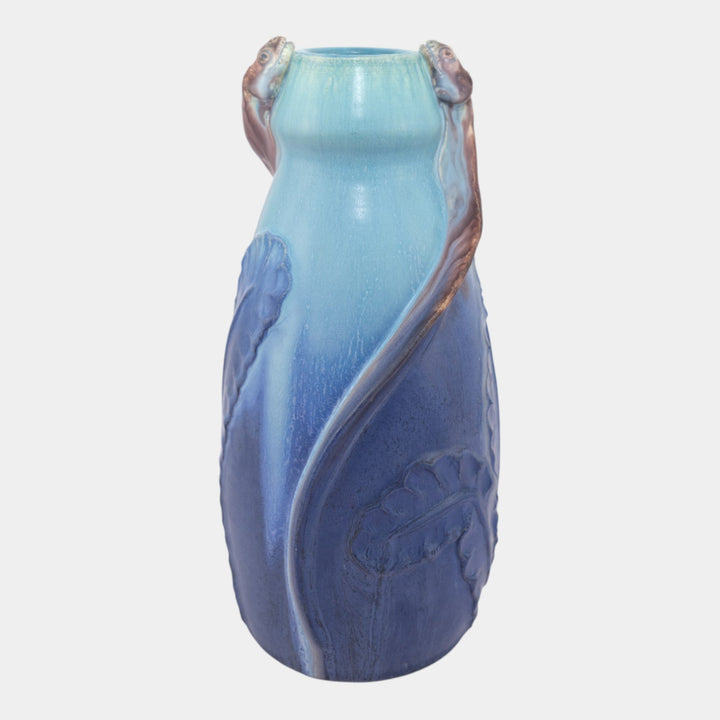 Door Pottery Studio Pottery One of Kind Product Development Double Snake Vase