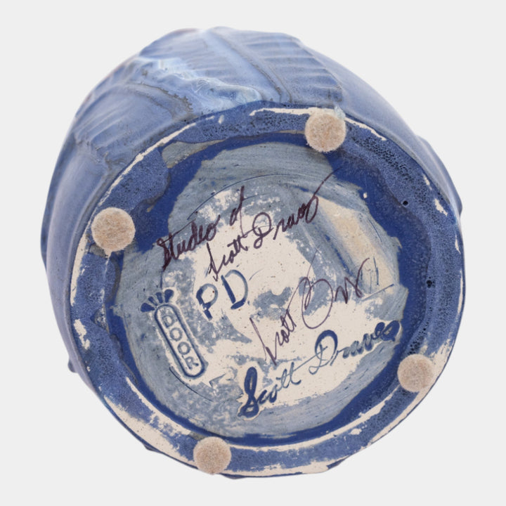 Door Pottery Studio Pottery One of Kind Product Development Double Snake Vase