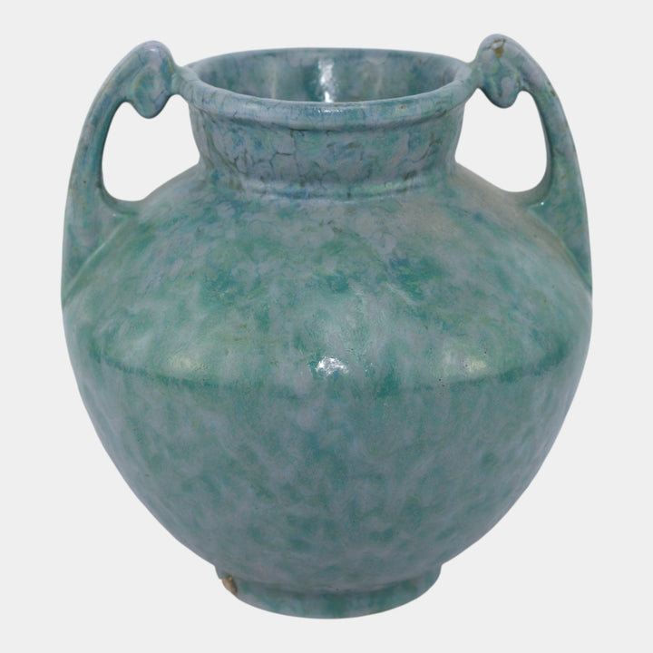 Roseville Carnelian II Blue Vintage Arts and Crafts Pottery Ceramic Vase 319-9 - Just Art Pottery