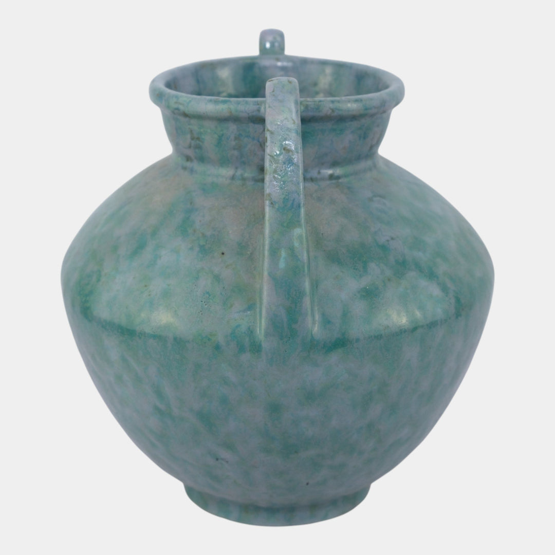 Roseville Carnelian II Blue Vintage Arts and Crafts Pottery Ceramic Vase 319-9 - Just Art Pottery