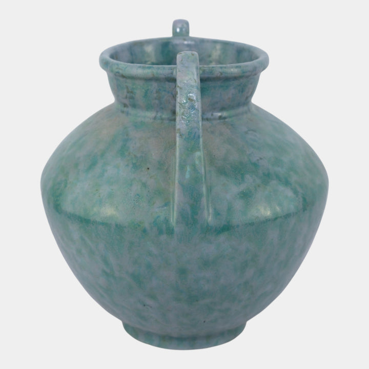 Roseville Carnelian II Blue Vintage Arts and Crafts Pottery Ceramic Vase 319-9 - Just Art Pottery