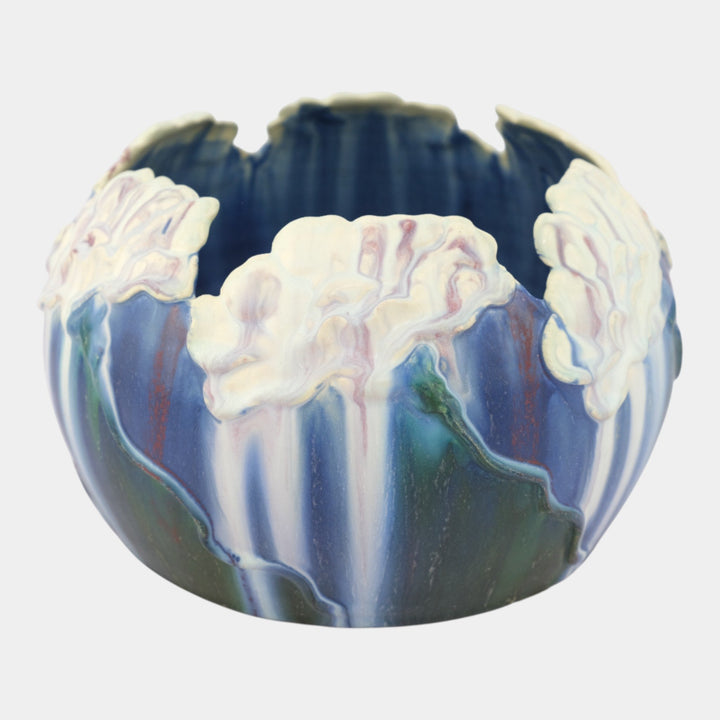 Ephraim Faience 2006 Pottery Tenth Anniversary Cottage Garden Centerpiece 610