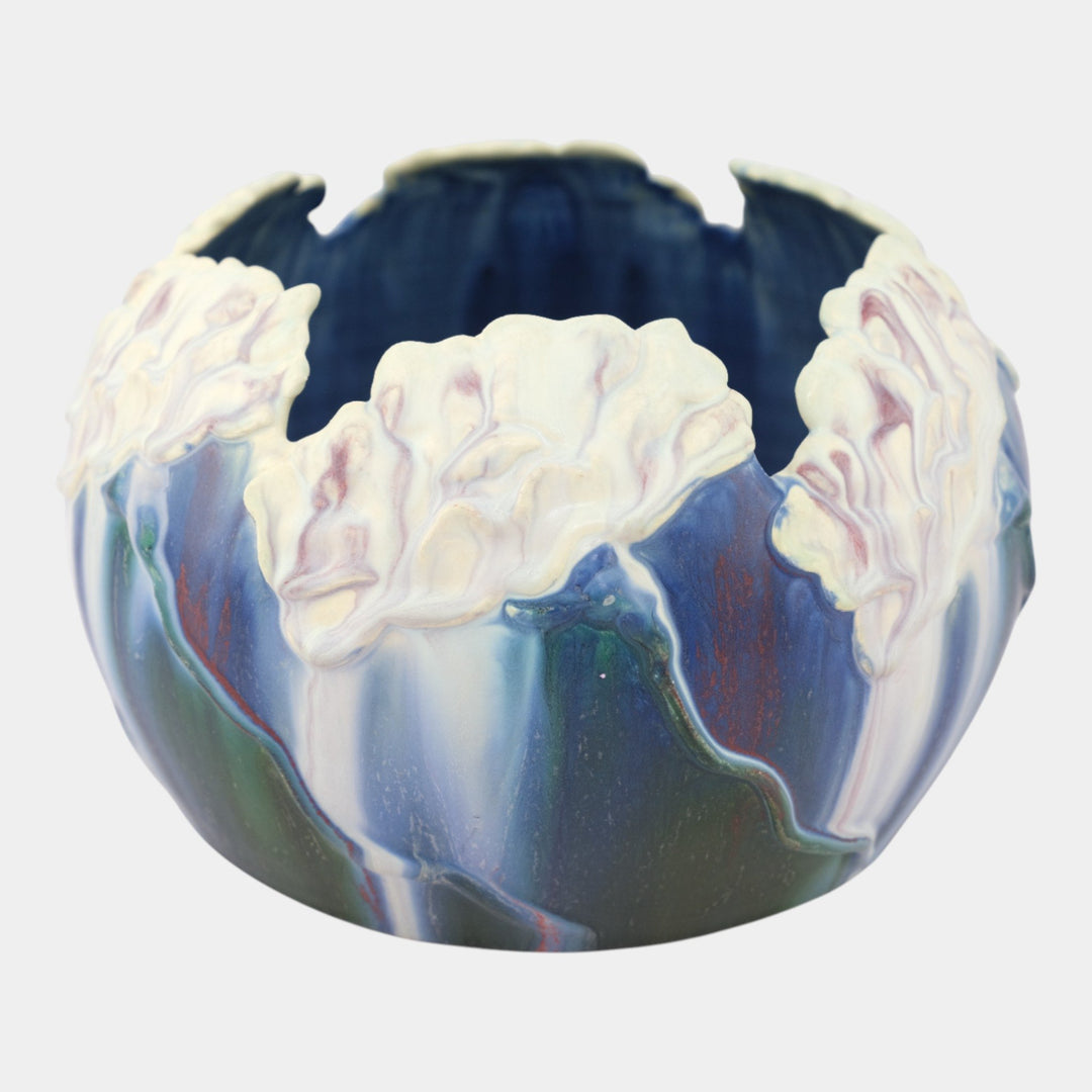 Ephraim Faience 2006 Pottery Tenth Anniversary Cottage Garden Centerpiece 610