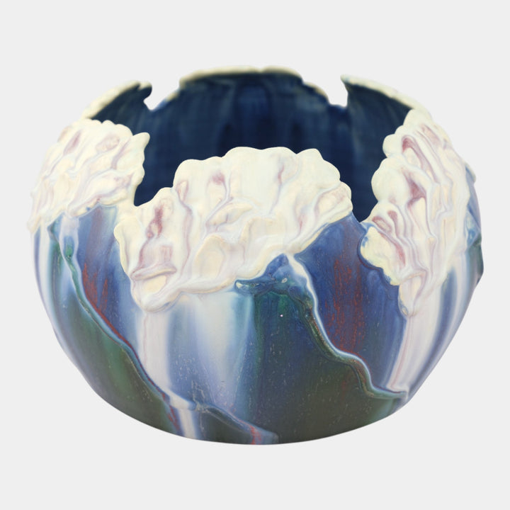 Ephraim Faience 2006 Pottery Tenth Anniversary Cottage Garden Centerpiece 610