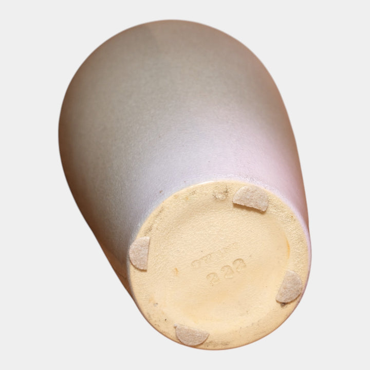 Owens Lotus 1906 Vintage Art Pottery Hand Painted Ceramic Fish Vase Chilcote