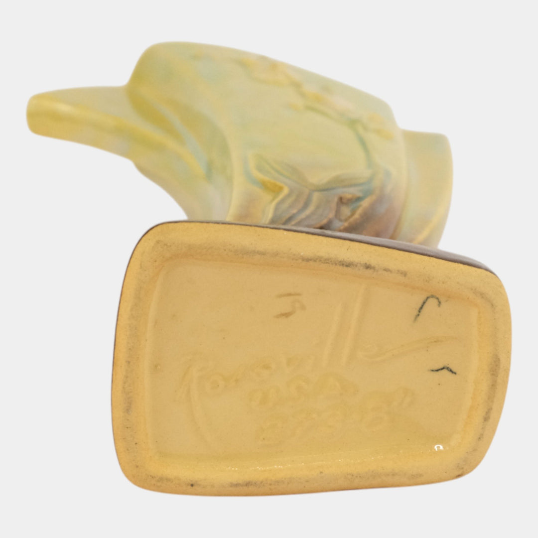 Roseville Wincraft Green 1948 Vintage Art Deco Pottery Ceramic Flower Vase 273-8