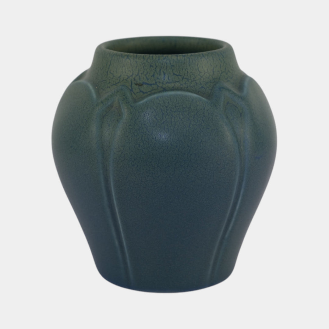 Rookwood Vintage 1921 Arts And Crafts Pottery Blue Ceramic Vase 2089