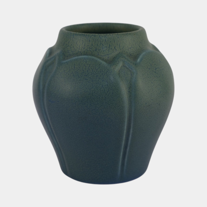 Rookwood Vintage 1921 Arts And Crafts Pottery Blue Ceramic Vase 2089