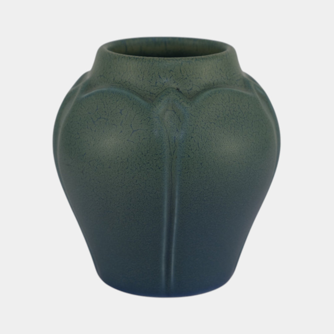 Rookwood Vintage 1921 Arts And Crafts Pottery Blue Ceramic Vase 2089