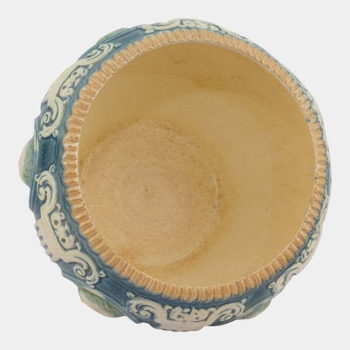 Roseville Cameo ll Vintage Art Pottery Ceramic Jardiniere Planter 584-7 - Just Art Pottery