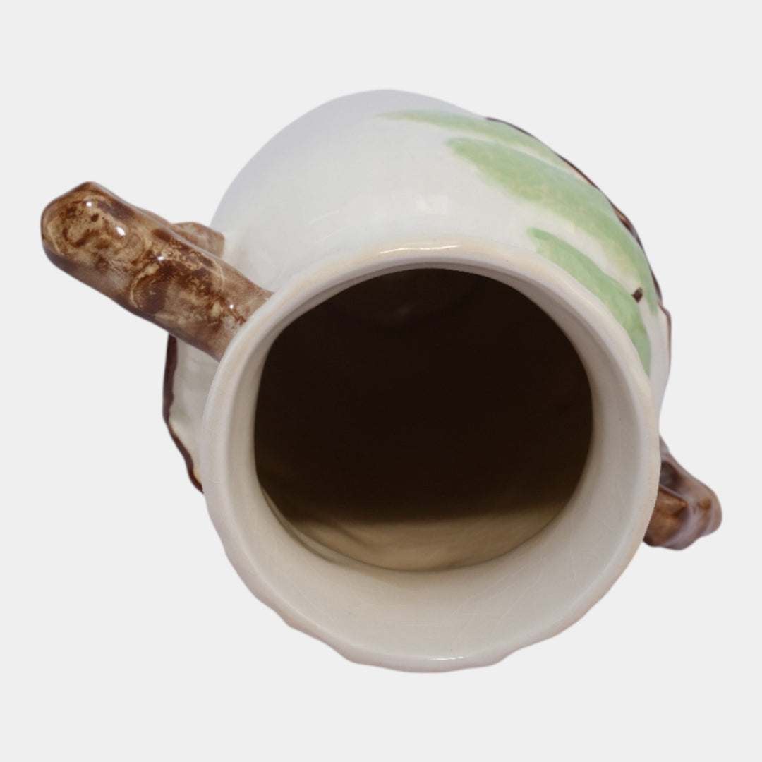 Roseville Ming Tree White 1949 Vintage Mid Century Modern Pottery Vase 583-10