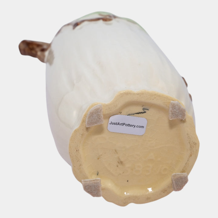 Roseville Ming Tree White 1949 Vintage Mid Century Modern Pottery Vase 583-10