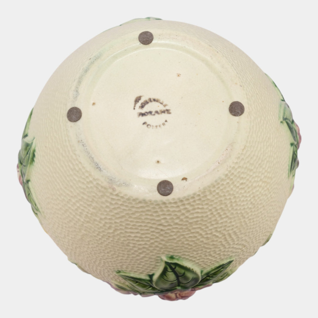 Roseville Rozane Ivory 1917 Vintage Art Pottery Ceramic Jardiniere Planter 588-9 - Just Art Pottery