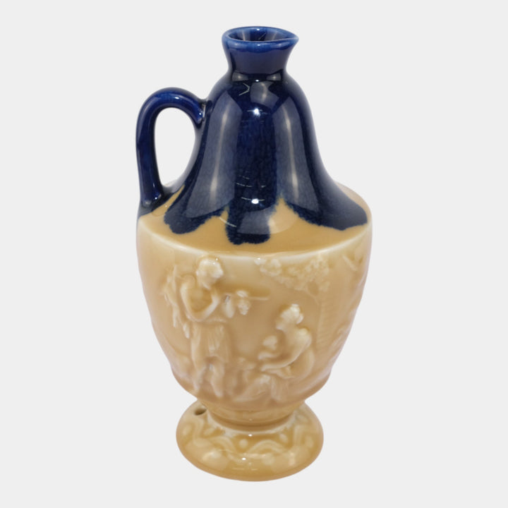 Rookwood 1936 Vintage Arts And Crafts Pottery Scenic Ceramic Handled Ewer