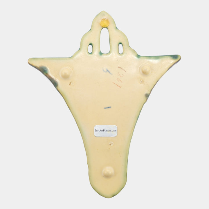 Roseville Blackberry 1932 Vintage Arts and Crafts Pottery Wall Pocket 1267-8