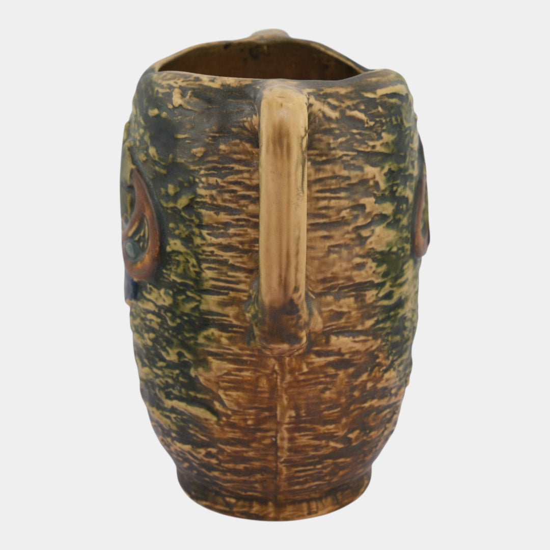 Roseville Imperial I Brown 1924 Vintage Arts And Crafts Pottery Ceramic Vase