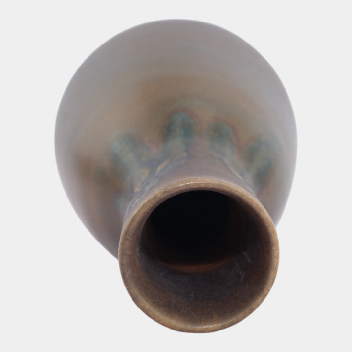 Rookwood 1912 Vintage Art Pottery Matte Brown Ceramic Vase 2042E Todd