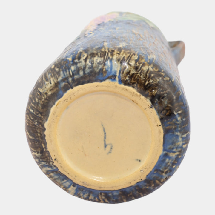 Roseville Wisteria Blue 1933 Vintage Arts & Crafts Pottery Ceramic Vase 639-10