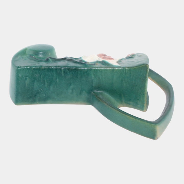 Roseville Magnolia Green 1943 Vintage Art Pottery Ceramic Wall Pocket 1294-8