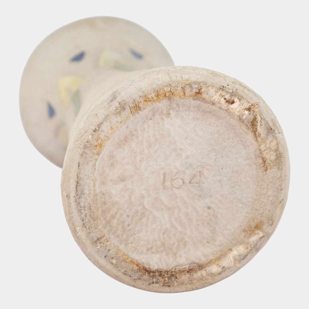 Roseville Mostique Gray 1916 Vintage Art Pottery Ceramic Flower Vase 164-10