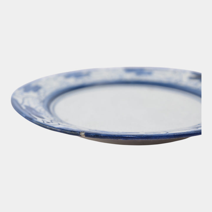 Dedham Pottery 1896-1928 Arts And Crafts Pottery Blue Duck Pattern Ceramic Plate - Just Art Pottery