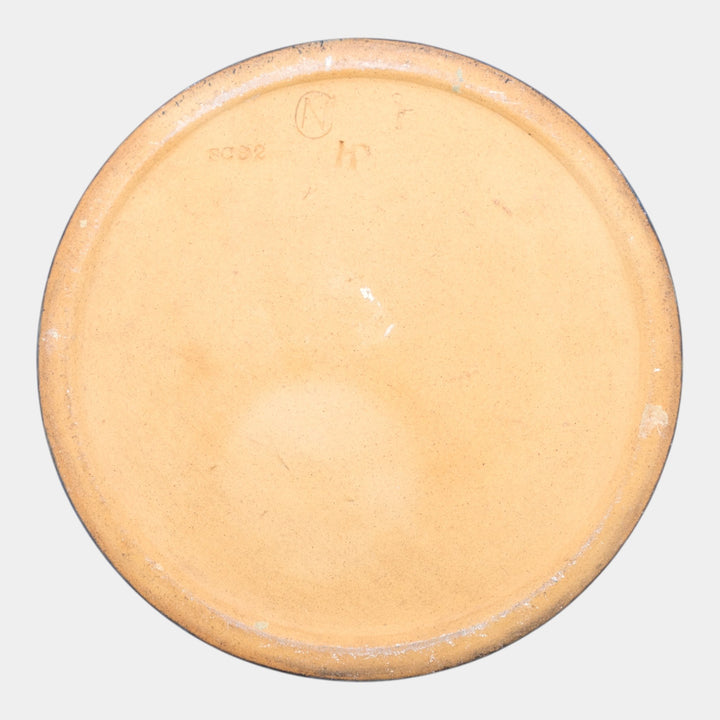 Newcomb College 1930 Vintage Pottery Blue Pink Swimming Fish Tile Trivet Irvine - Just Art Pottery