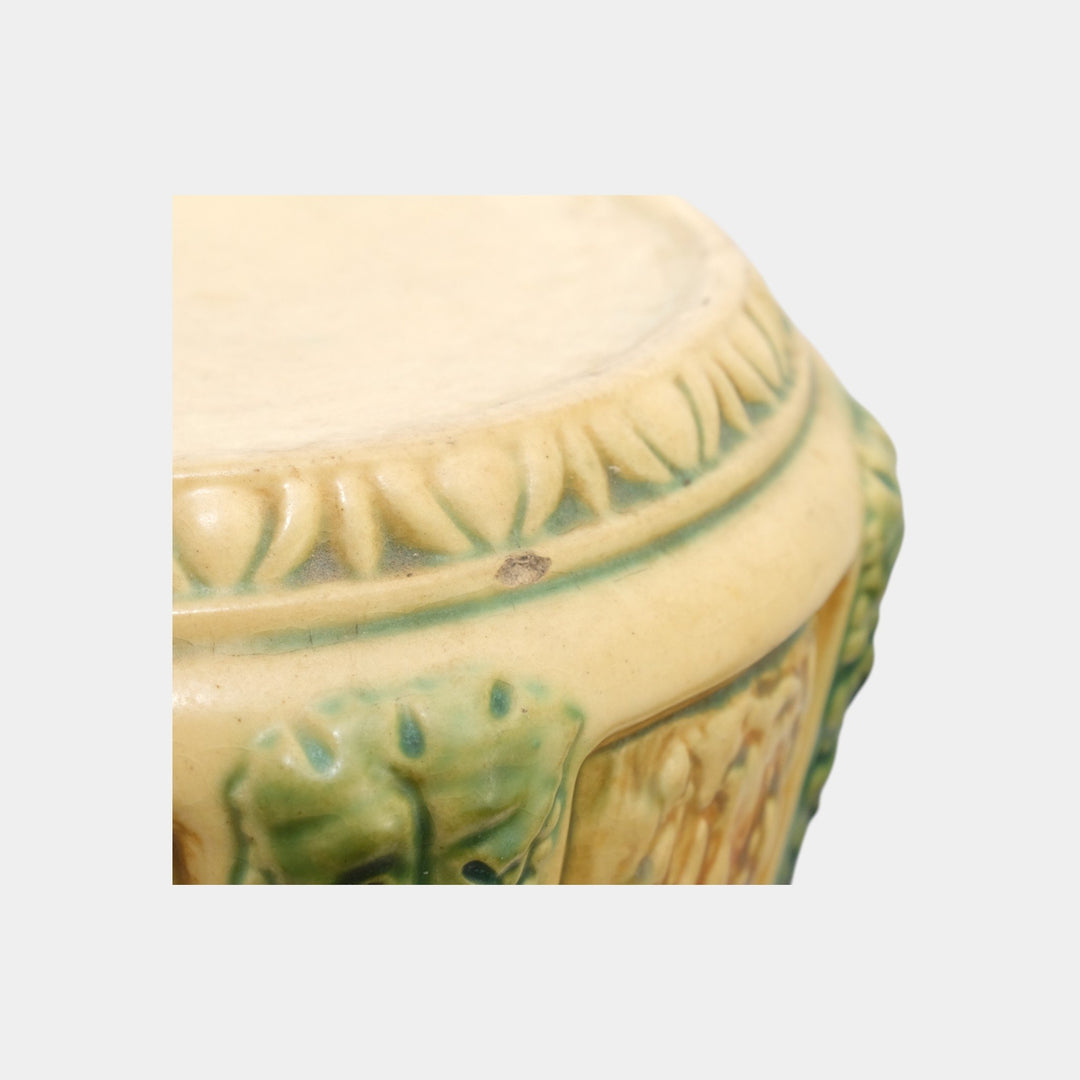 Roseville Florentine II 1933 Vintage Pottery Ceramic Jardiniere Pedestal 602-10