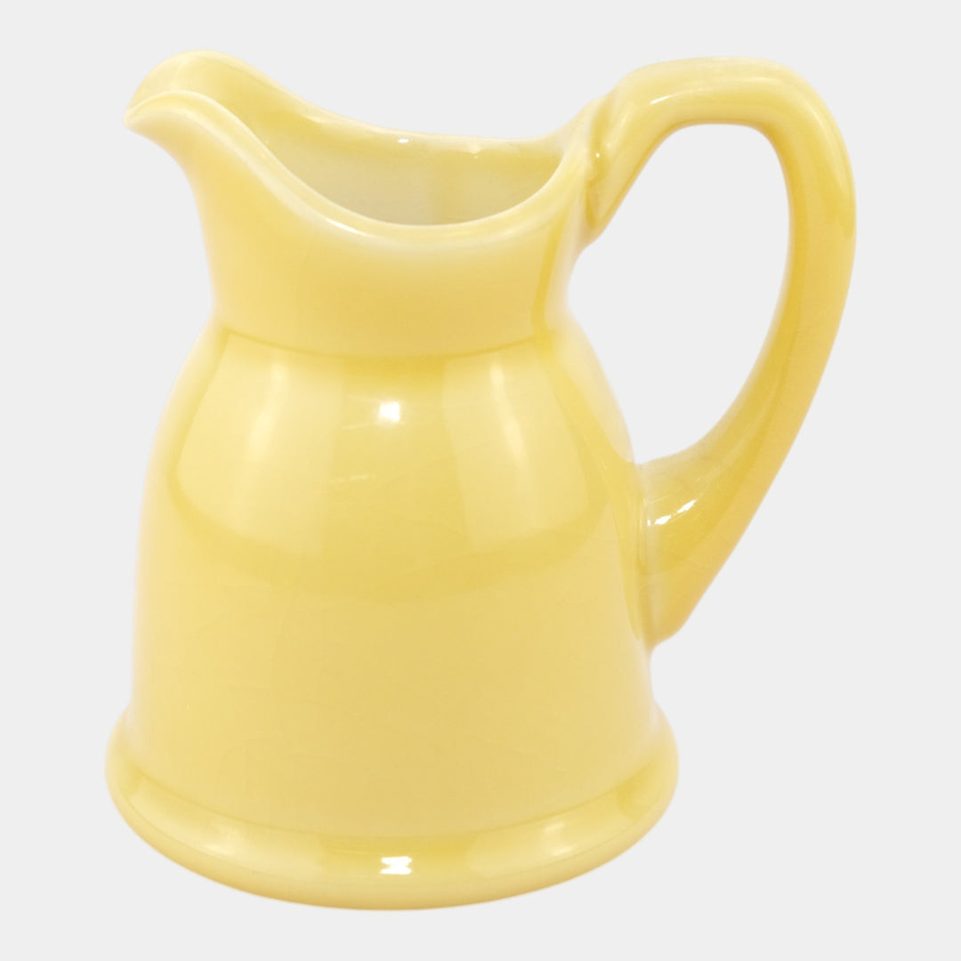 Rookwood 1949 Vintage Yellow Laurence Horan Advertising Handled Pitcher - Just Art Pottery