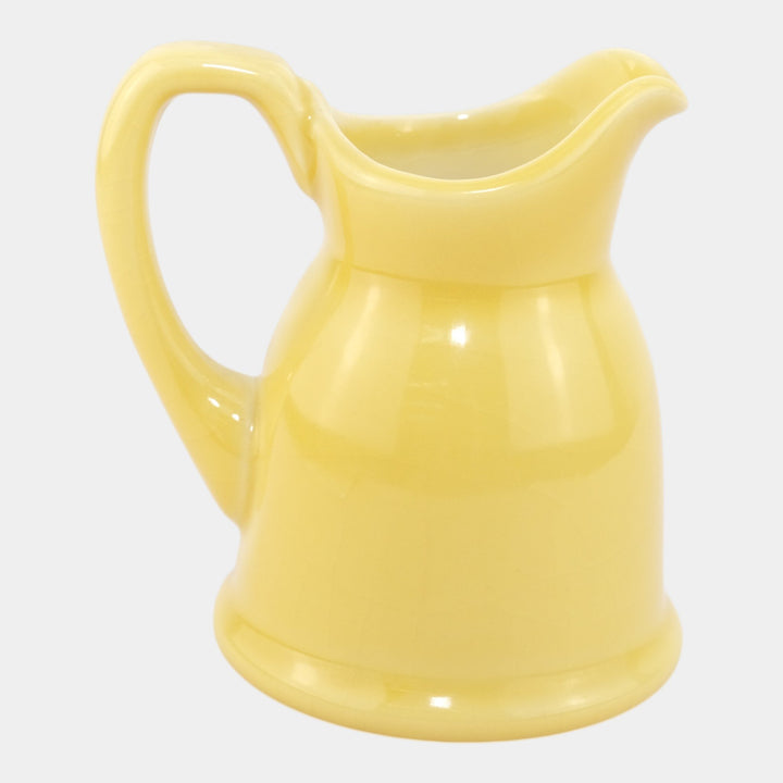 Rookwood 1949 Vintage Yellow Laurence Horan Advertising Handled Pitcher - Just Art Pottery