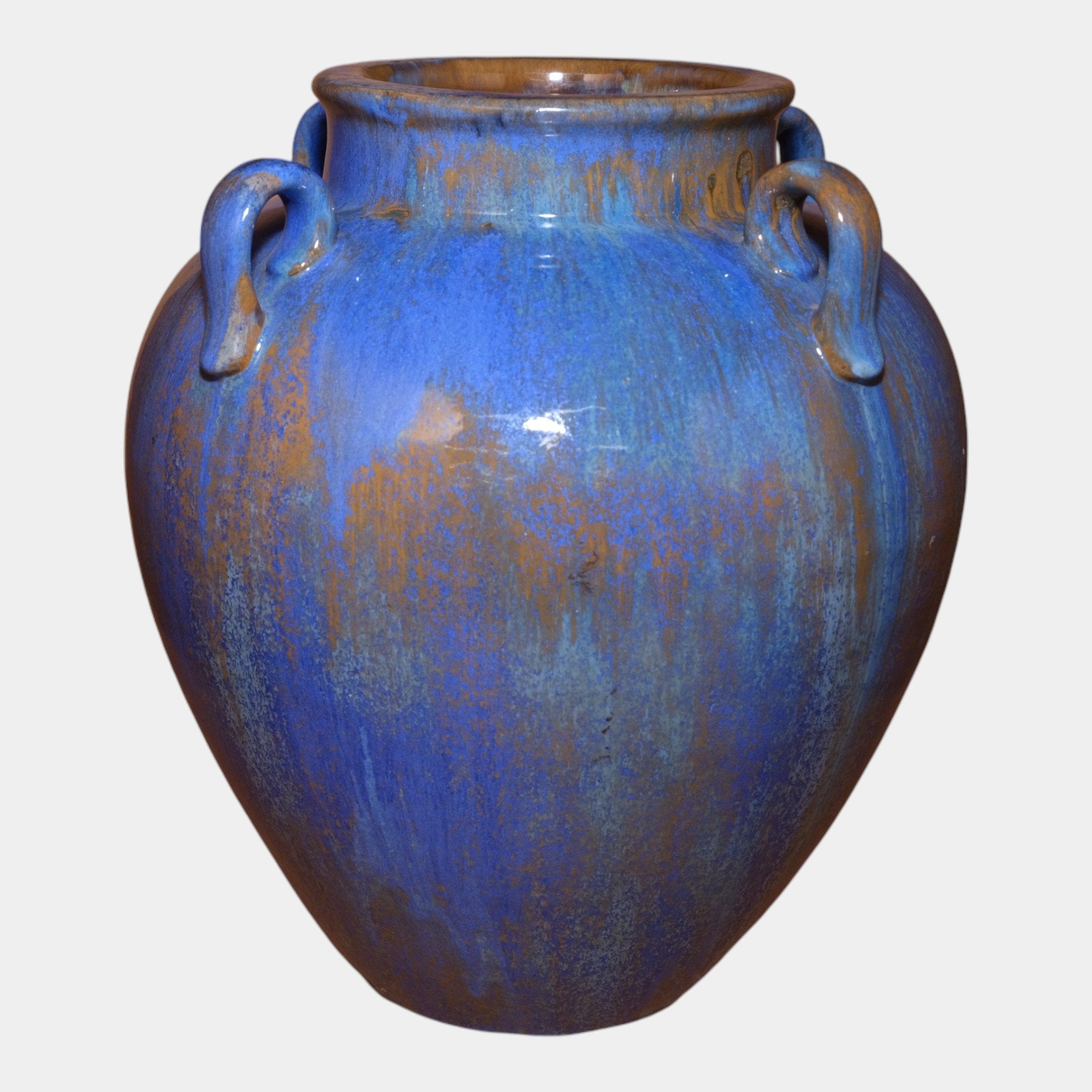 Fulper 1909-1917 Arts & Crafts Pottery Blue Crystalline Ceramic