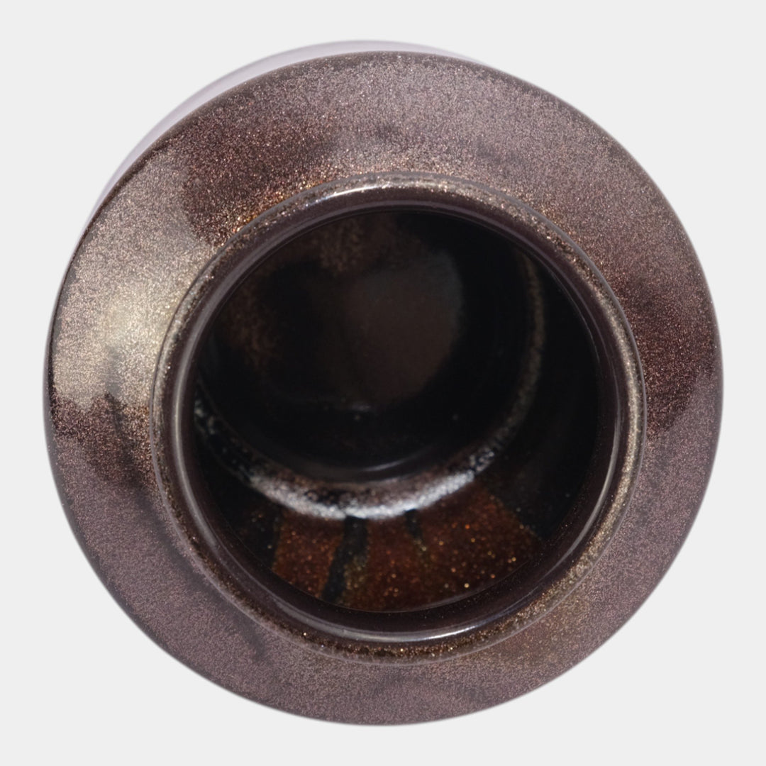 Rookwood 1932 Vintage Art Deco Pottery Brown Glaze Effect Vase 6316 - Just Art Pottery