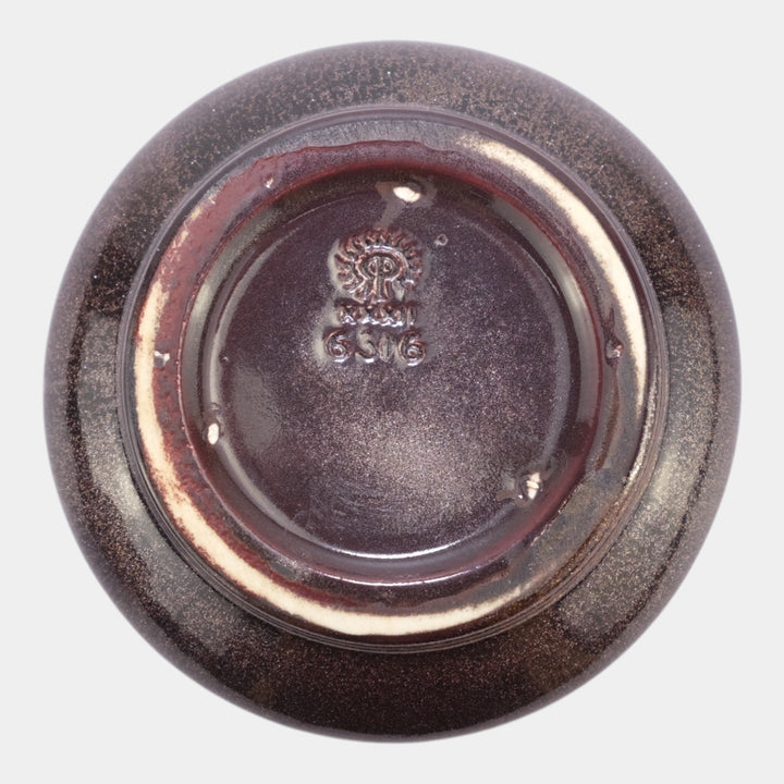 Rookwood 1932 Vintage Art Deco Pottery Brown Glaze Effect Vase 6316 - Just Art Pottery