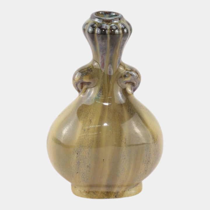 Fulper 1910-1916 Arts And Crafts Pottery First Fifteen Elephant Vase 8 - Just Art Pottery