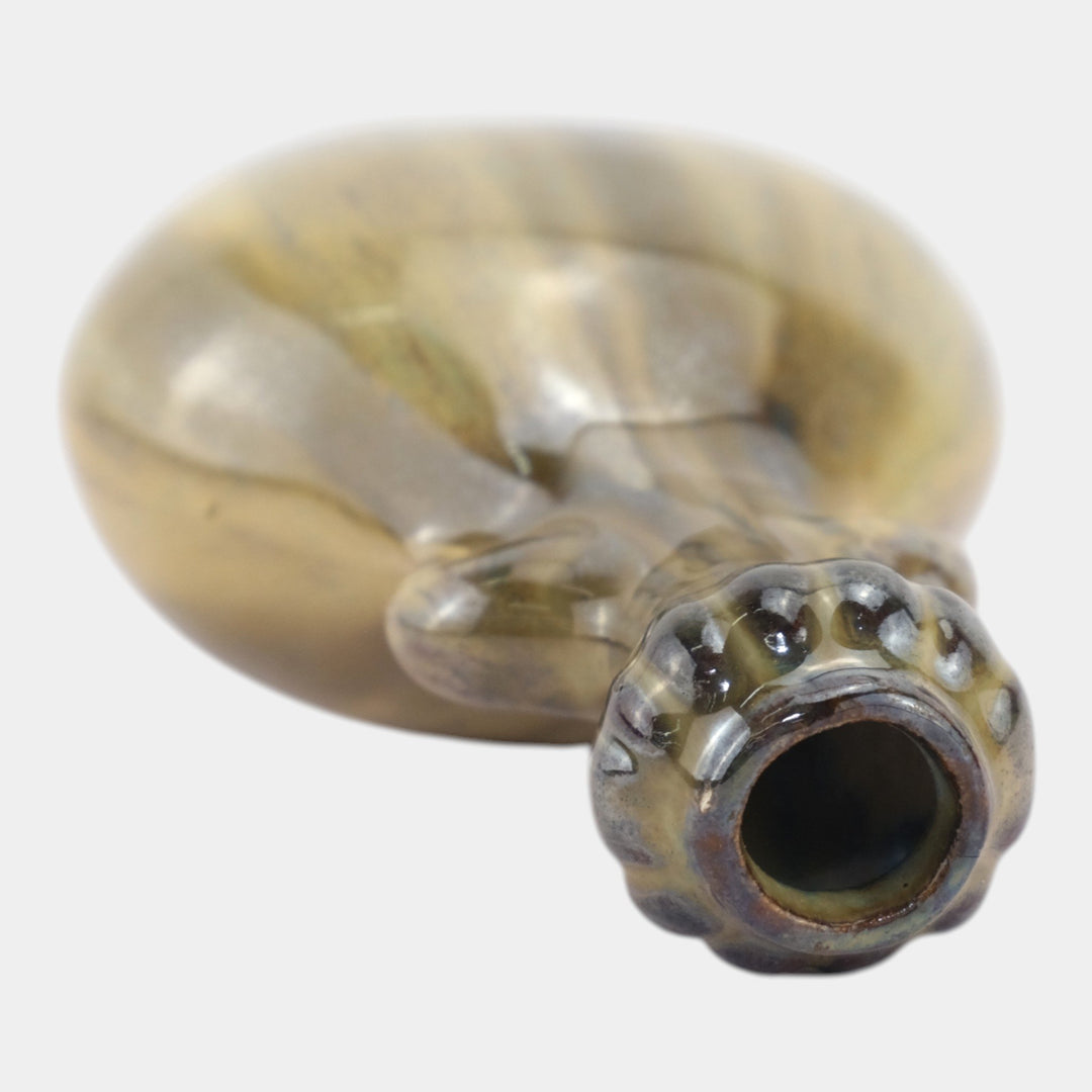 Fulper 1910-1916 Arts And Crafts Pottery First Fifteen Elephant Vase 8 - Just Art Pottery