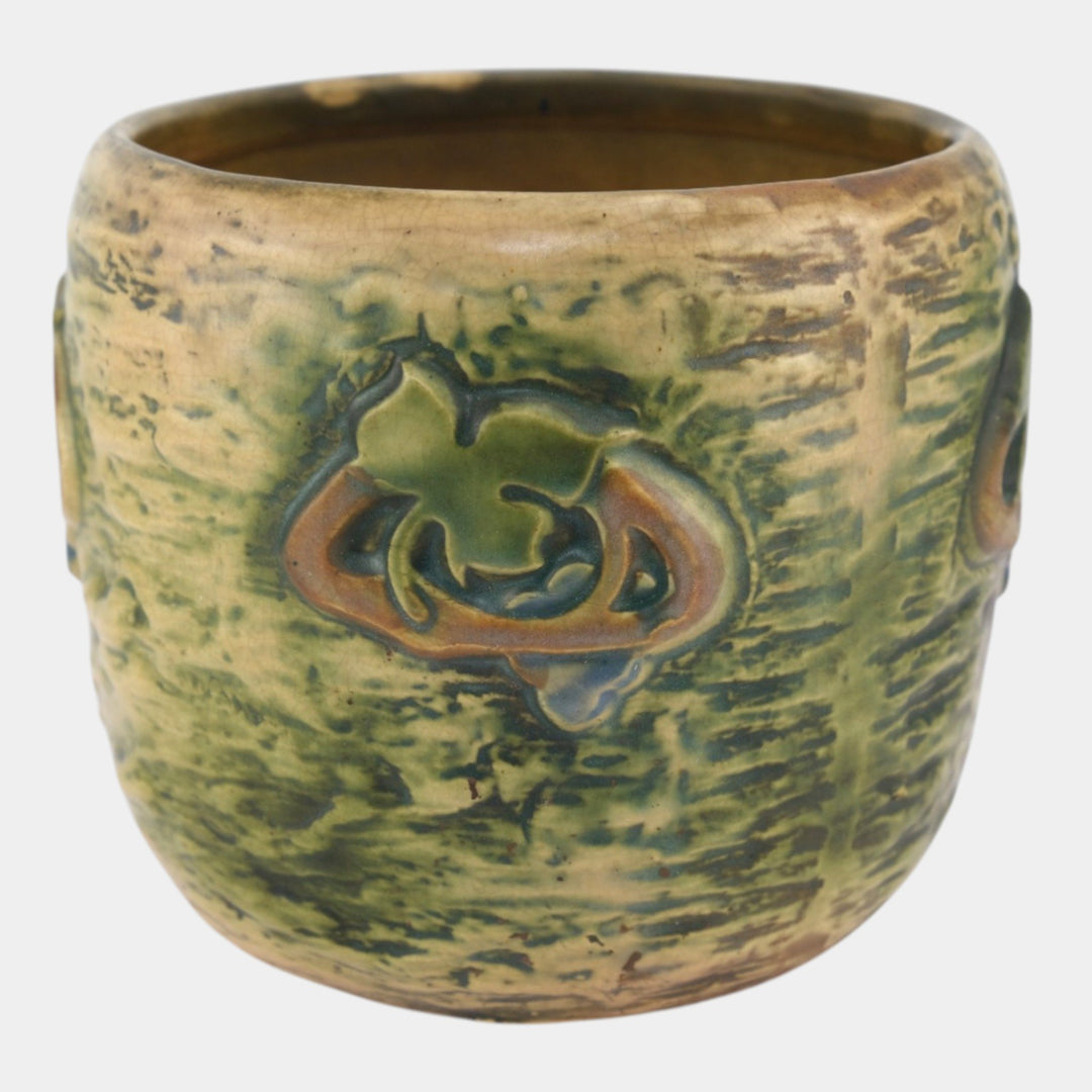 Roseville Imperial I 1921 Vintage Art Pottery Ceramic Jardiniere Planter 591-6 - Just Art Pottery