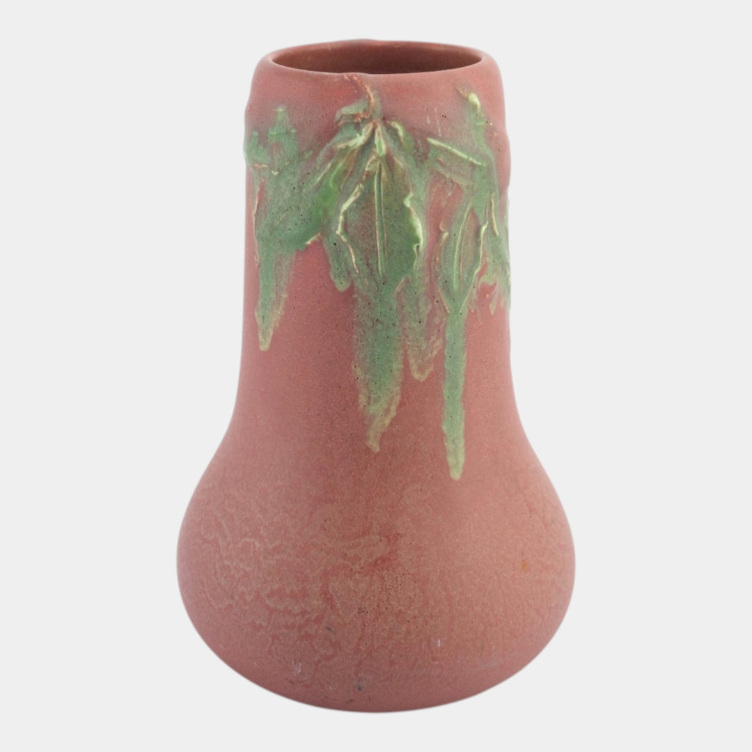 Rookwood 1908 Vintage Arts And Crafts Pottery Red Floral Ceramic Vase 1132 Pons - Just Art Pottery