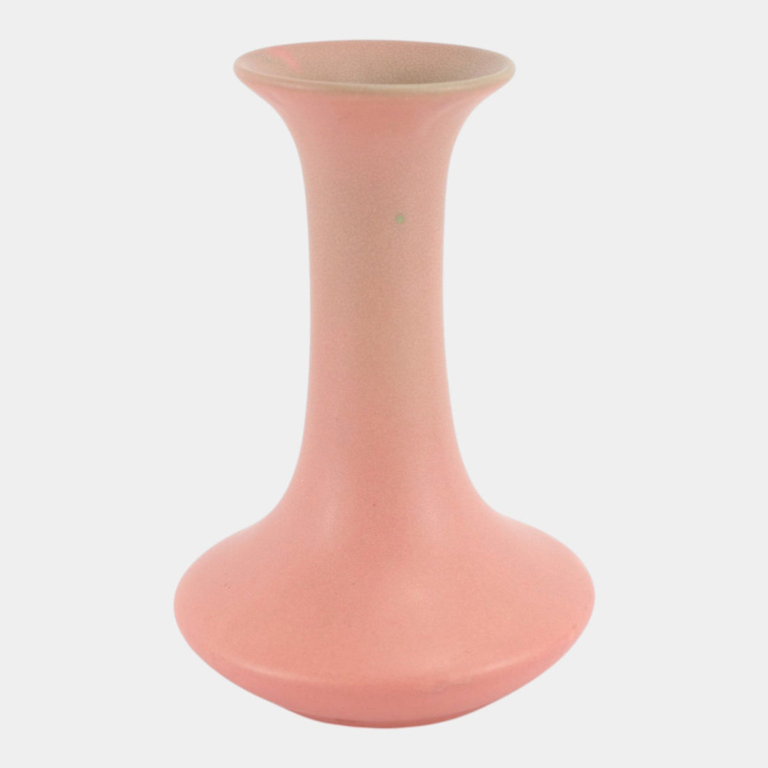 Rookwood 1919 Vintage Art Deco Pottery Pink Ceramic Vase 497 - Just Art Pottery